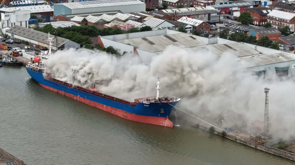 Emergency Fire Water Removal Operation – Port of Hull