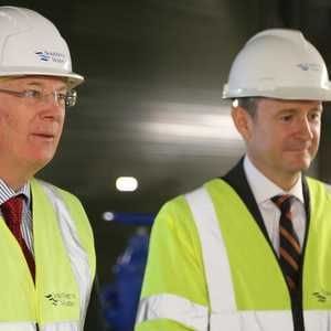 Duke Visits Flagship Treatment Works at Peacehaven