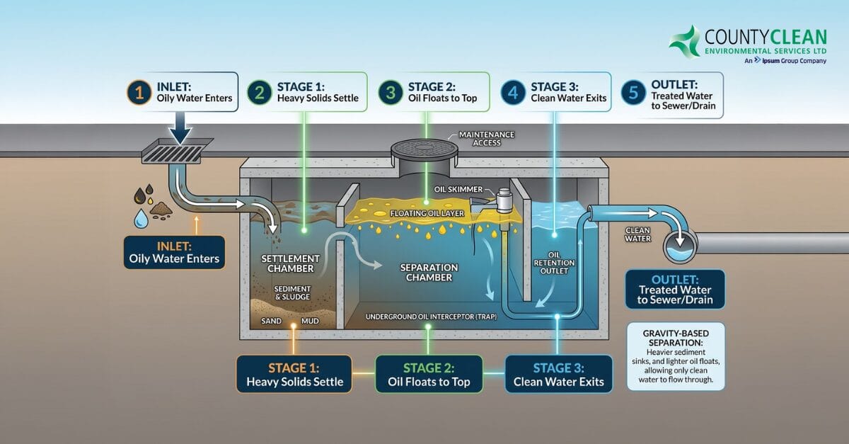 How does an oil interceptor work How does an oil interceptor work