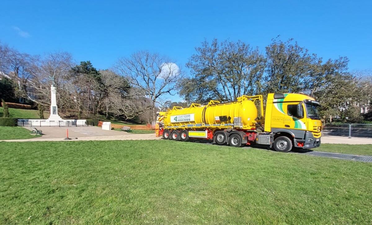 Pond Desilting Works at Alexandra Park