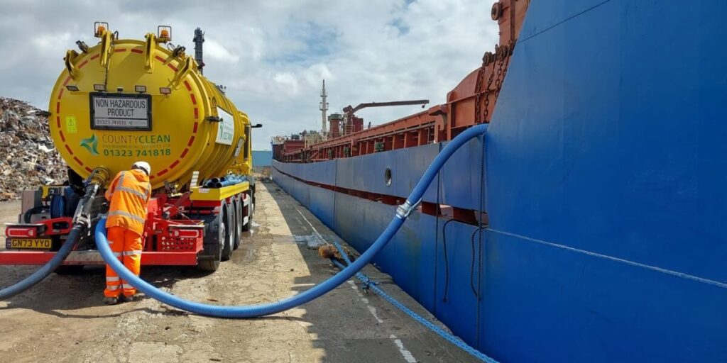 Emergency Fire Water Removal Operation – Port of Hull