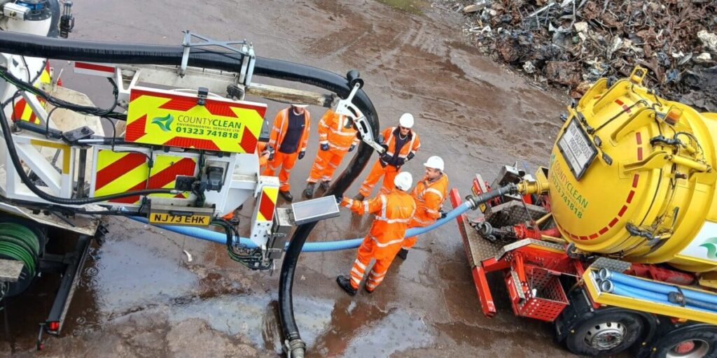 Emergency Fire Water Removal Operation – Port of Hull