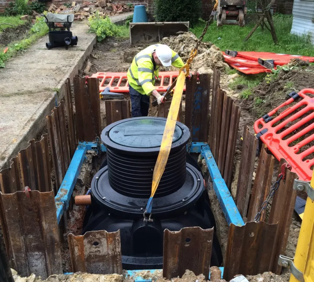 CountyClean Civil Engineering Experts Perform Site Survey and Sewage Treatment Plant Installation in East Sussex