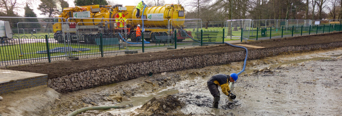 Pond Maintenance and Well Cleaning