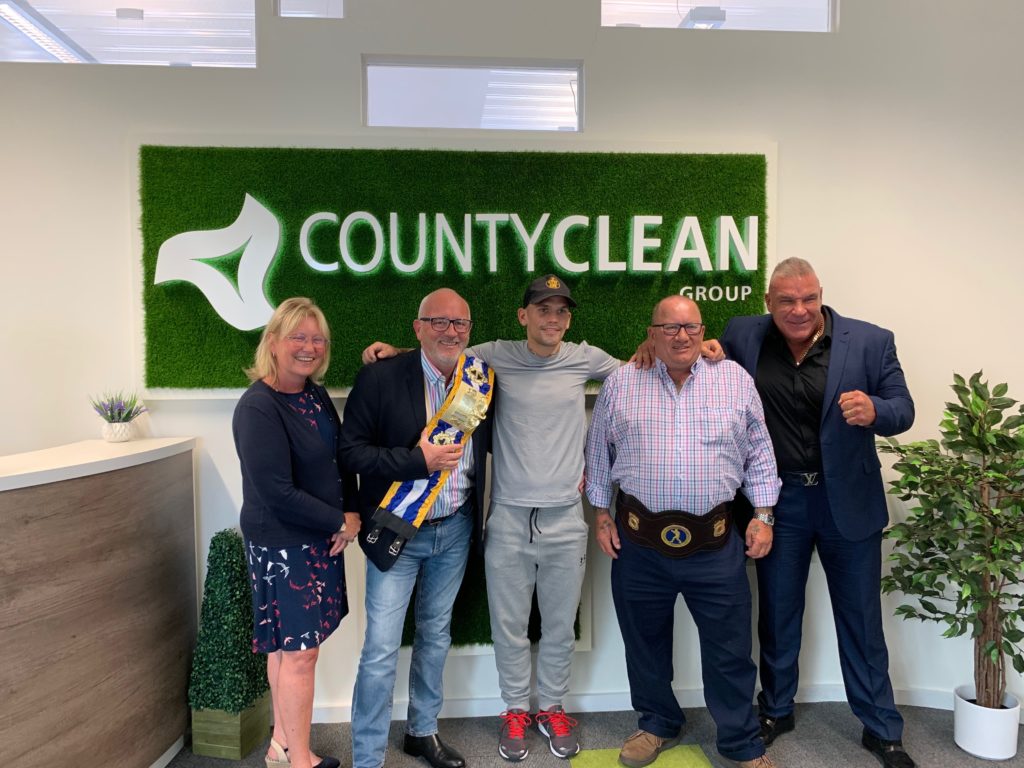 CountyClean Group Proud to Sponsor Kane Baker at National Lightweight Boxing Championship
